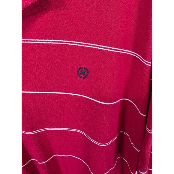 Nautica Jeans Co. Men's Red Pima Cotton Polo Shirt XXL - Picture 3 of 6